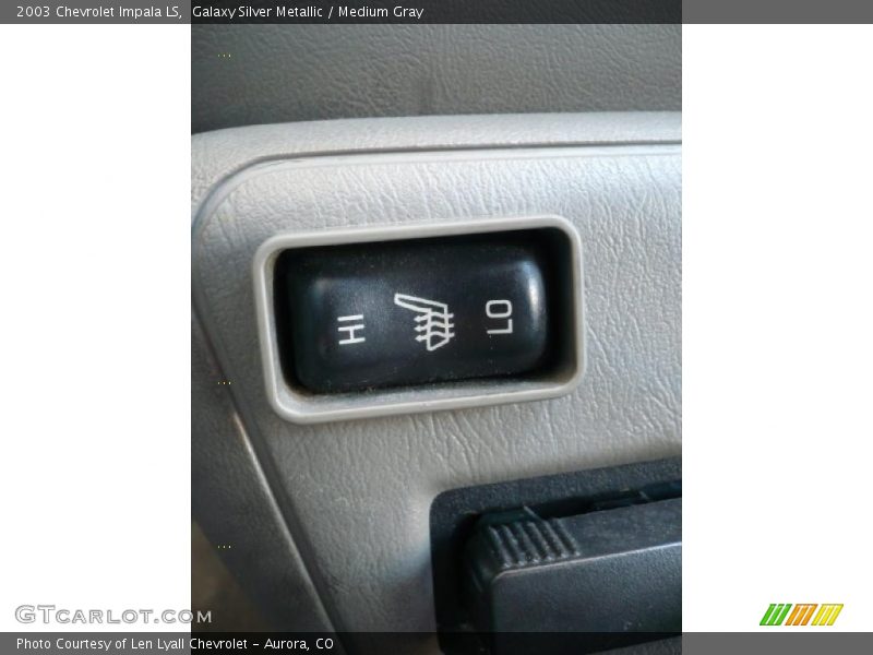 Galaxy Silver Metallic / Medium Gray 2003 Chevrolet Impala LS