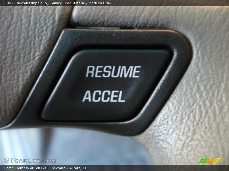 Galaxy Silver Metallic / Medium Gray 2003 Chevrolet Impala LS