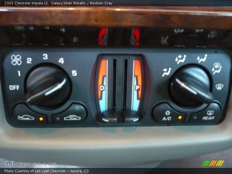 Galaxy Silver Metallic / Medium Gray 2003 Chevrolet Impala LS