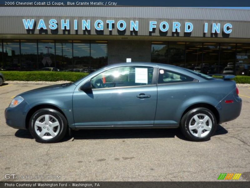 Blue Granite Metallic / Gray 2006 Chevrolet Cobalt LS Coupe