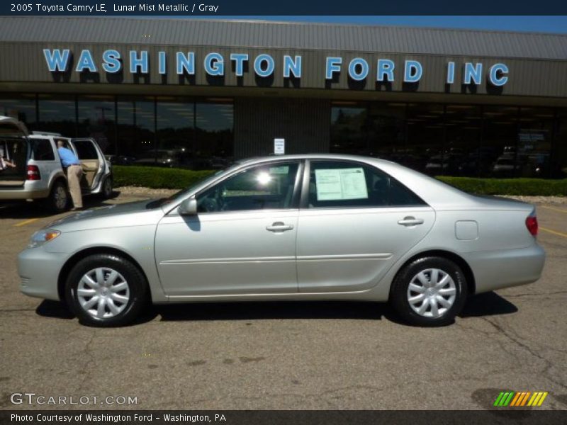 Lunar Mist Metallic / Gray 2005 Toyota Camry LE