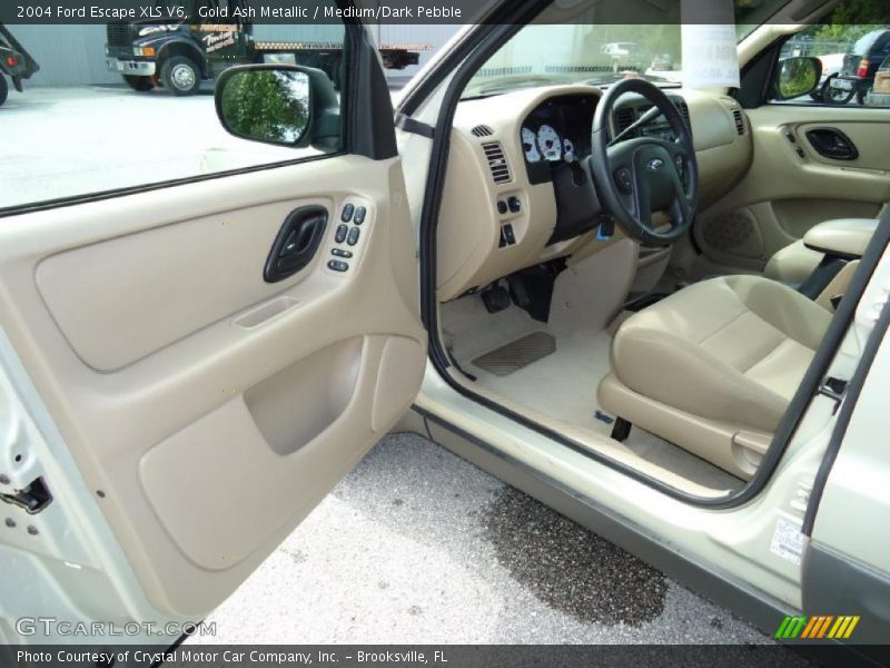 Gold Ash Metallic / Medium/Dark Pebble 2004 Ford Escape XLS V6
