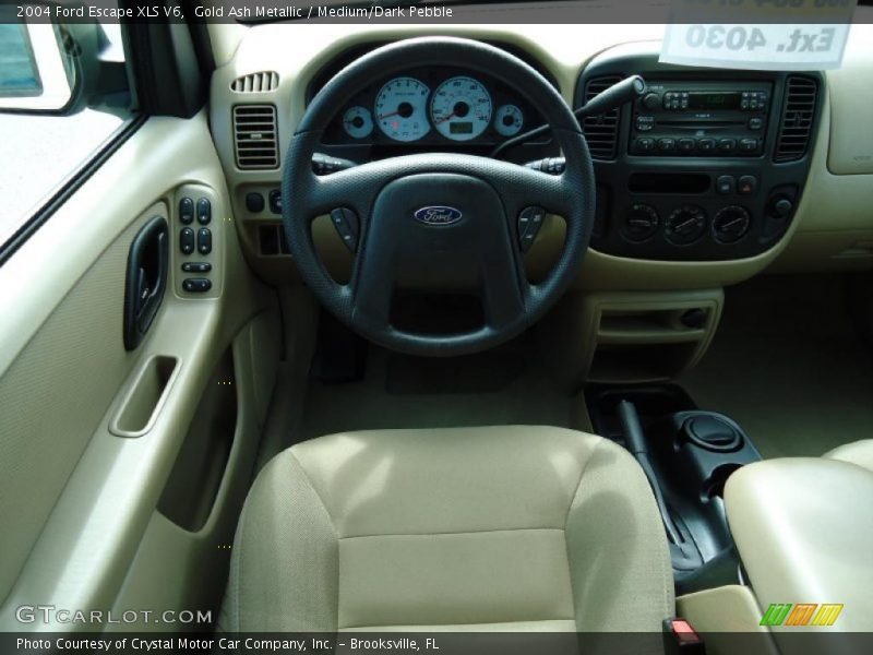 Gold Ash Metallic / Medium/Dark Pebble 2004 Ford Escape XLS V6