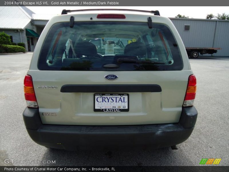 Gold Ash Metallic / Medium/Dark Pebble 2004 Ford Escape XLS V6