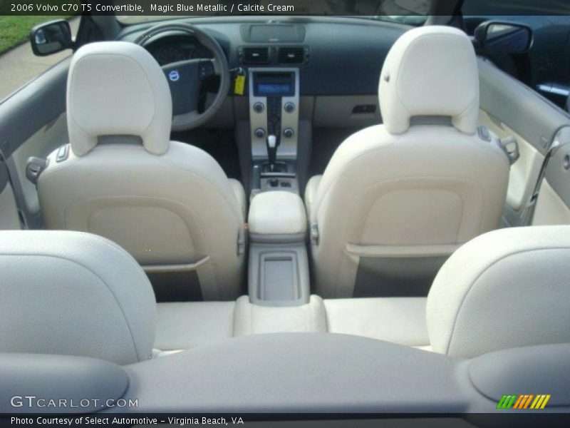 Magic Blue Metallic / Calcite Cream 2006 Volvo C70 T5 Convertible