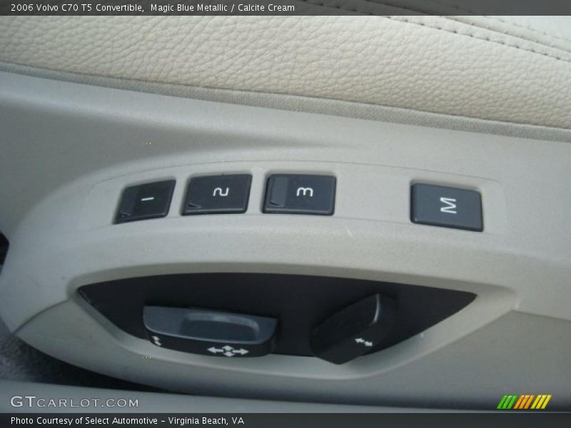 Magic Blue Metallic / Calcite Cream 2006 Volvo C70 T5 Convertible