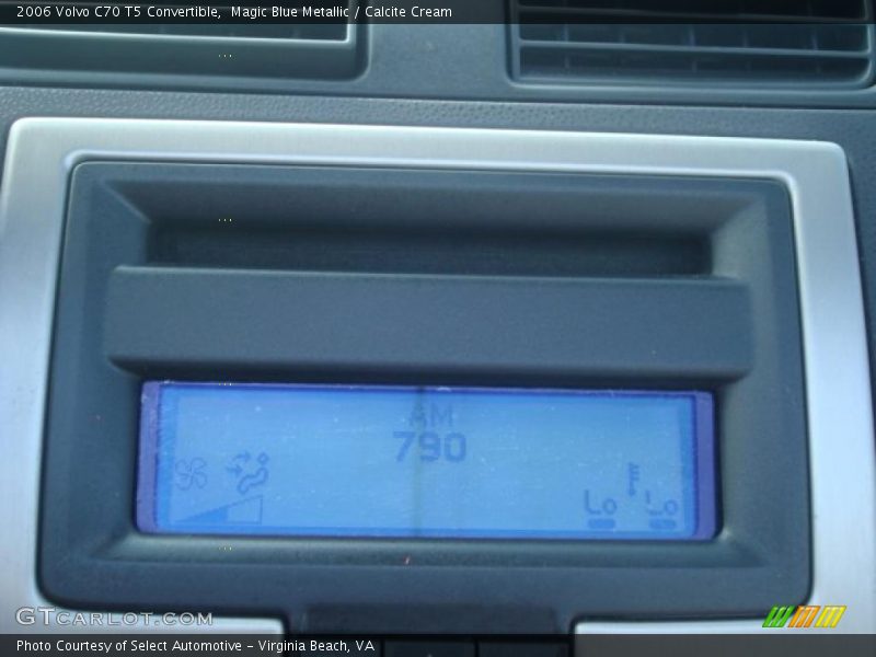 Magic Blue Metallic / Calcite Cream 2006 Volvo C70 T5 Convertible