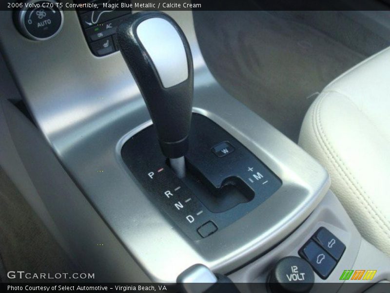Magic Blue Metallic / Calcite Cream 2006 Volvo C70 T5 Convertible