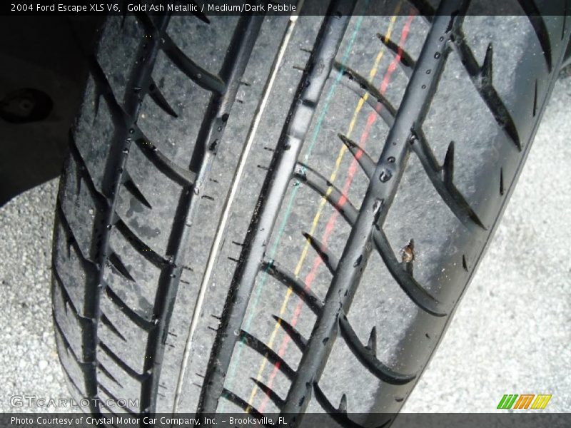 Gold Ash Metallic / Medium/Dark Pebble 2004 Ford Escape XLS V6