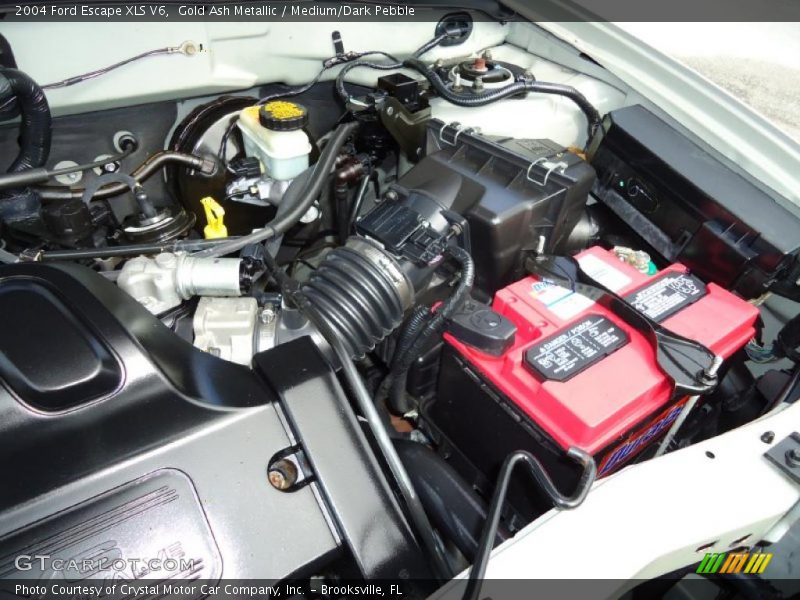 Gold Ash Metallic / Medium/Dark Pebble 2004 Ford Escape XLS V6