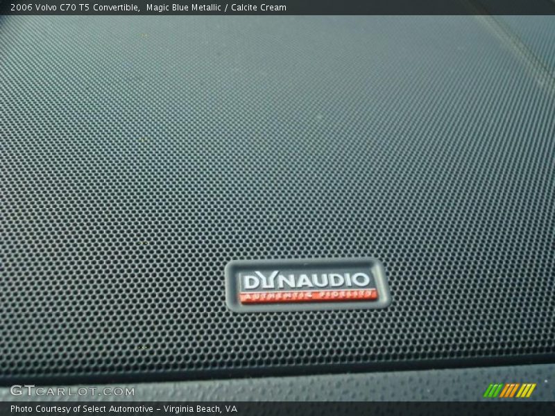 Magic Blue Metallic / Calcite Cream 2006 Volvo C70 T5 Convertible