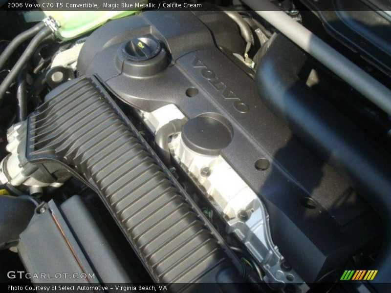 Magic Blue Metallic / Calcite Cream 2006 Volvo C70 T5 Convertible