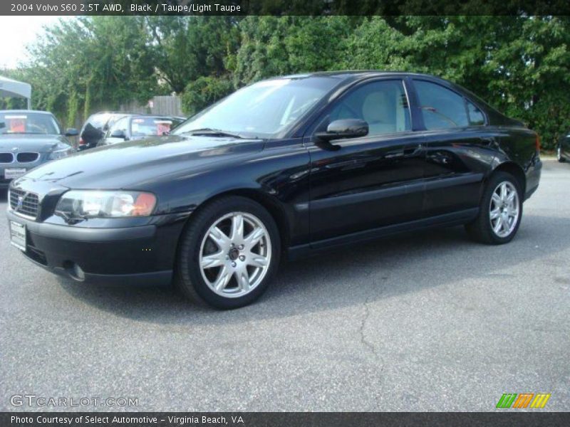 Black / Taupe/Light Taupe 2004 Volvo S60 2.5T AWD