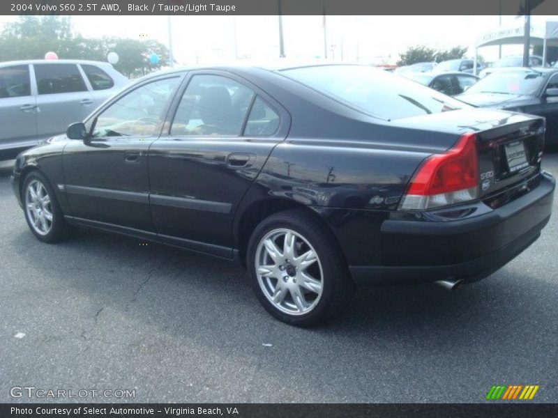 Black / Taupe/Light Taupe 2004 Volvo S60 2.5T AWD