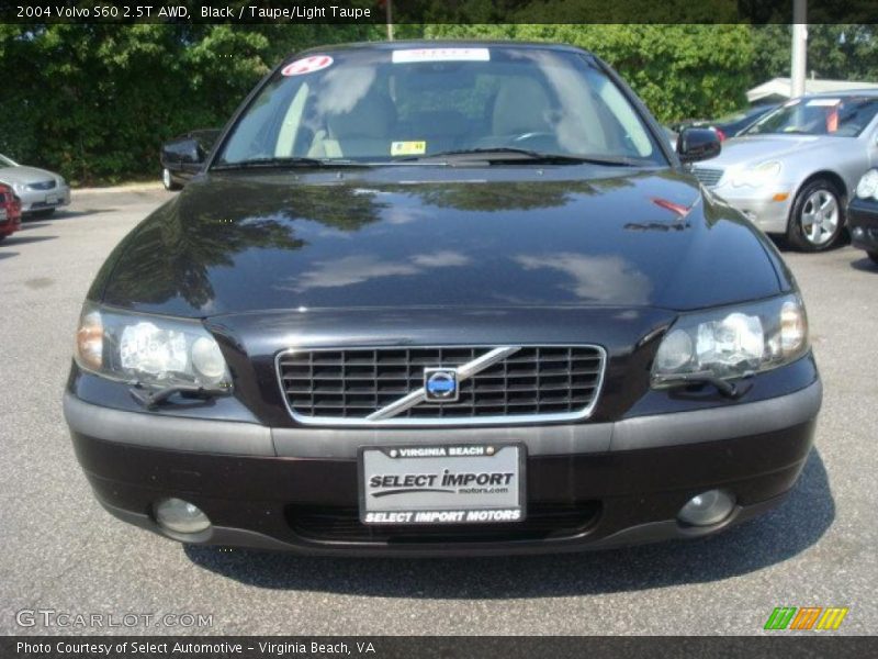 Black / Taupe/Light Taupe 2004 Volvo S60 2.5T AWD