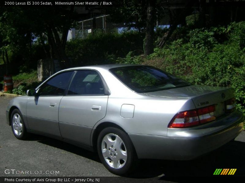 Millennium Silver Metallic / Black 2000 Lexus ES 300 Sedan