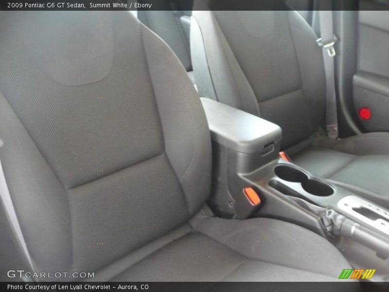 Summit White / Ebony 2009 Pontiac G6 GT Sedan