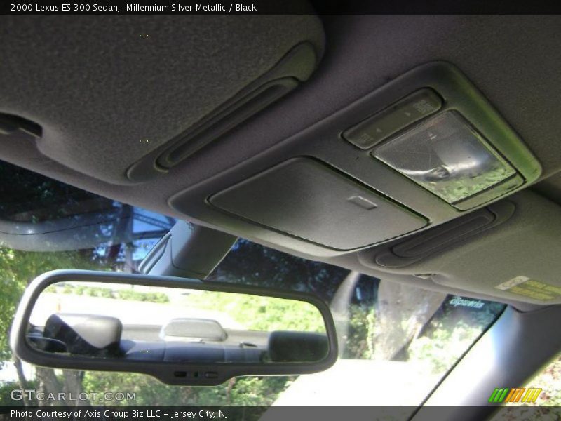 Millennium Silver Metallic / Black 2000 Lexus ES 300 Sedan