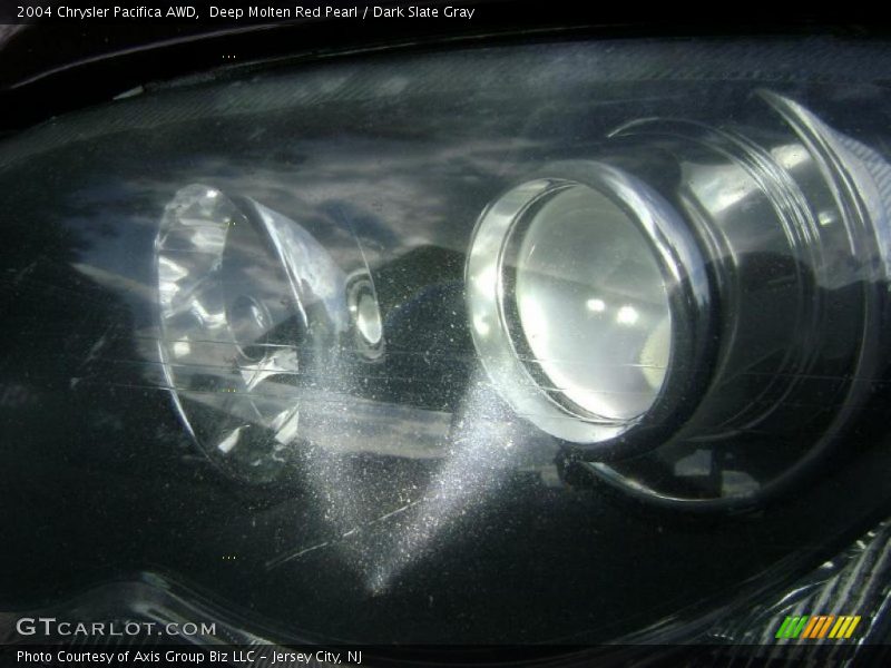 Deep Molten Red Pearl / Dark Slate Gray 2004 Chrysler Pacifica AWD