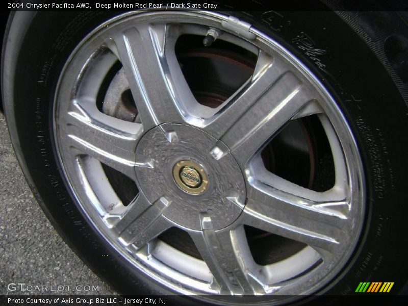 Deep Molten Red Pearl / Dark Slate Gray 2004 Chrysler Pacifica AWD
