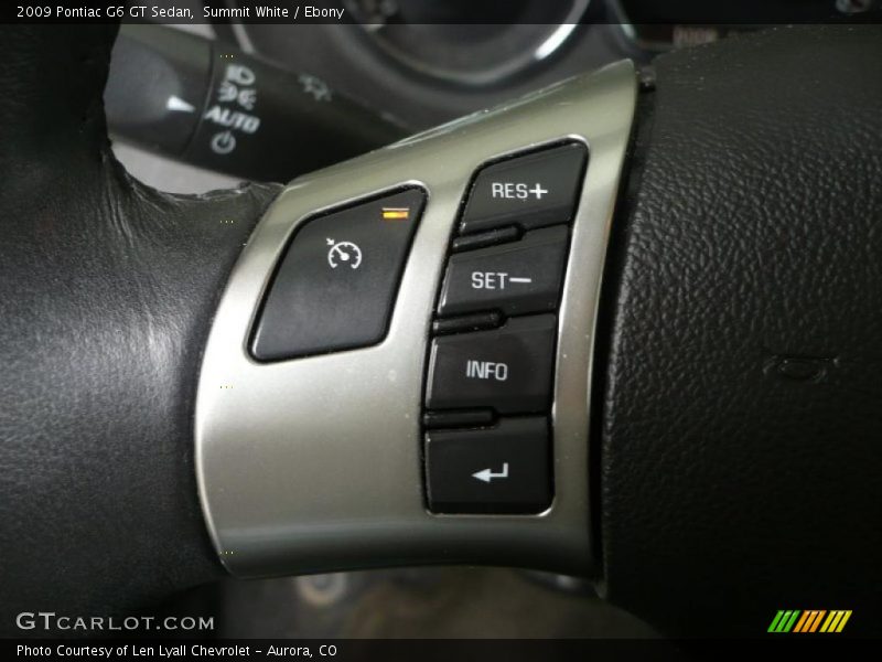 Summit White / Ebony 2009 Pontiac G6 GT Sedan