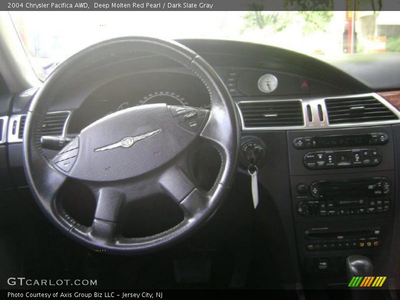 Deep Molten Red Pearl / Dark Slate Gray 2004 Chrysler Pacifica AWD