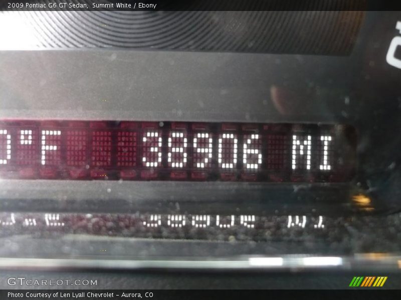 Summit White / Ebony 2009 Pontiac G6 GT Sedan