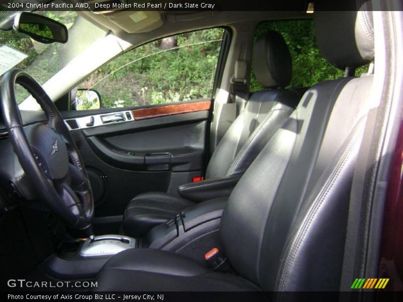 Deep Molten Red Pearl / Dark Slate Gray 2004 Chrysler Pacifica AWD