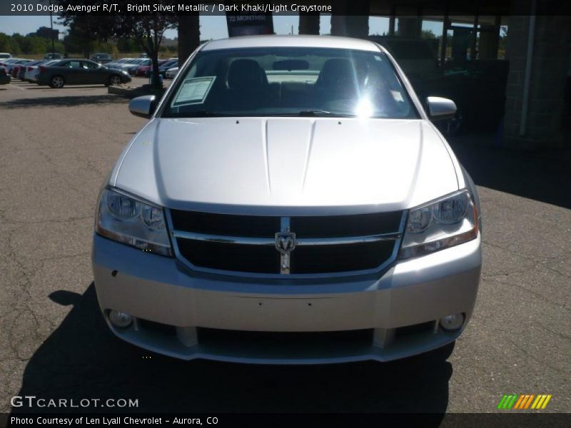 Bright Silver Metallic / Dark Khaki/Light Graystone 2010 Dodge Avenger R/T