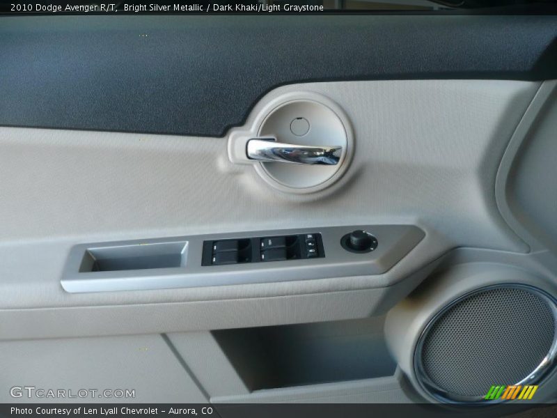 Bright Silver Metallic / Dark Khaki/Light Graystone 2010 Dodge Avenger R/T