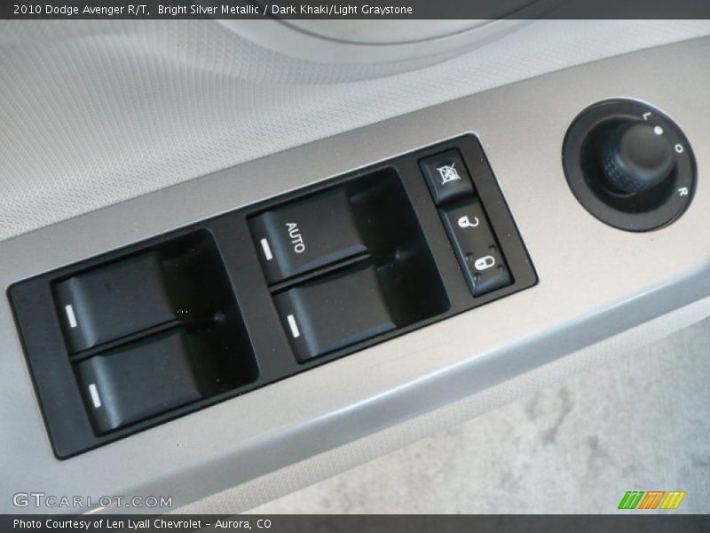 Bright Silver Metallic / Dark Khaki/Light Graystone 2010 Dodge Avenger R/T