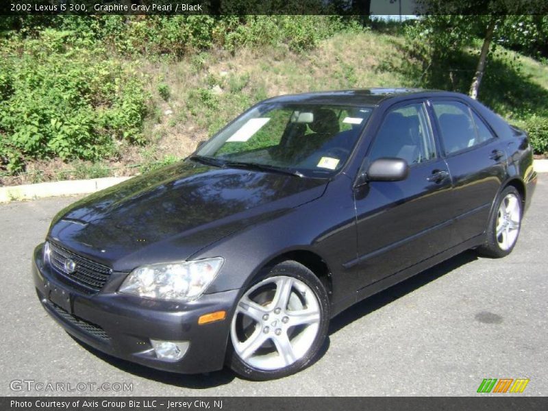 Graphite Gray Pearl / Black 2002 Lexus IS 300