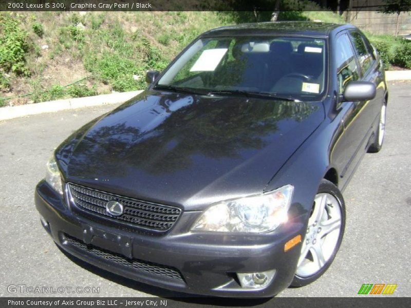 Graphite Gray Pearl / Black 2002 Lexus IS 300