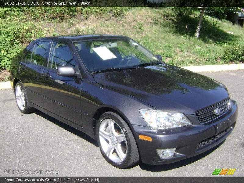 Graphite Gray Pearl / Black 2002 Lexus IS 300