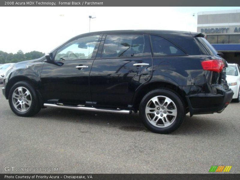 Formal Black / Parchment 2008 Acura MDX Technology