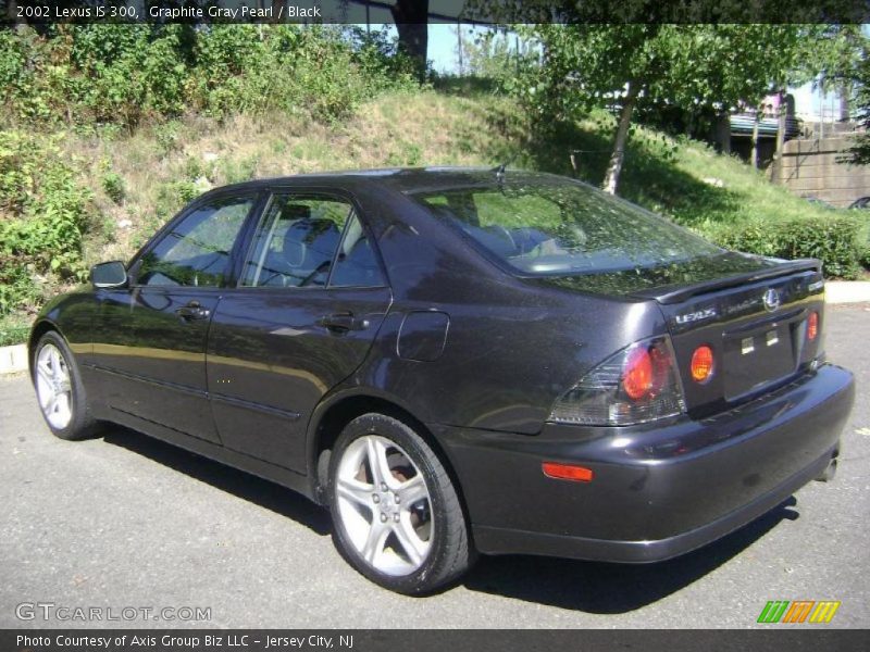 Graphite Gray Pearl / Black 2002 Lexus IS 300