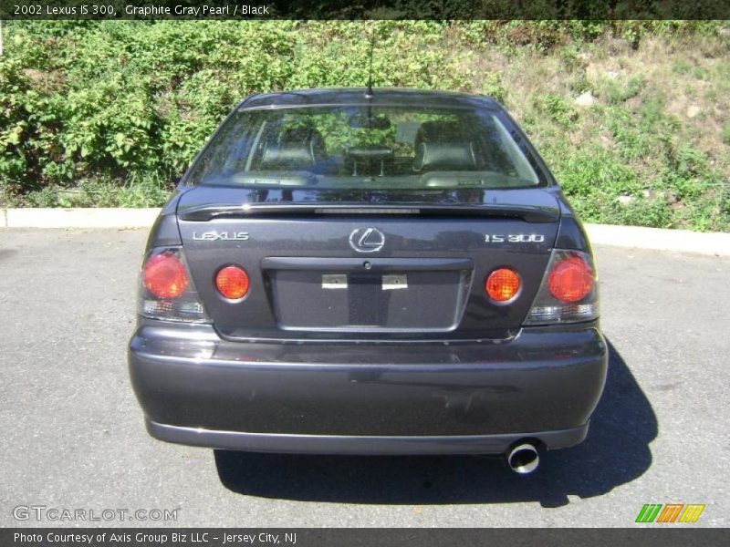 Graphite Gray Pearl / Black 2002 Lexus IS 300