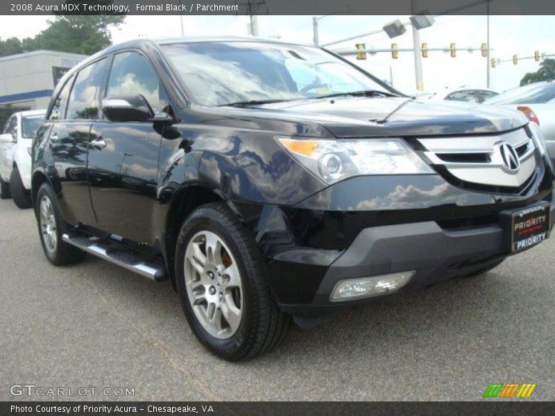 Formal Black / Parchment 2008 Acura MDX Technology