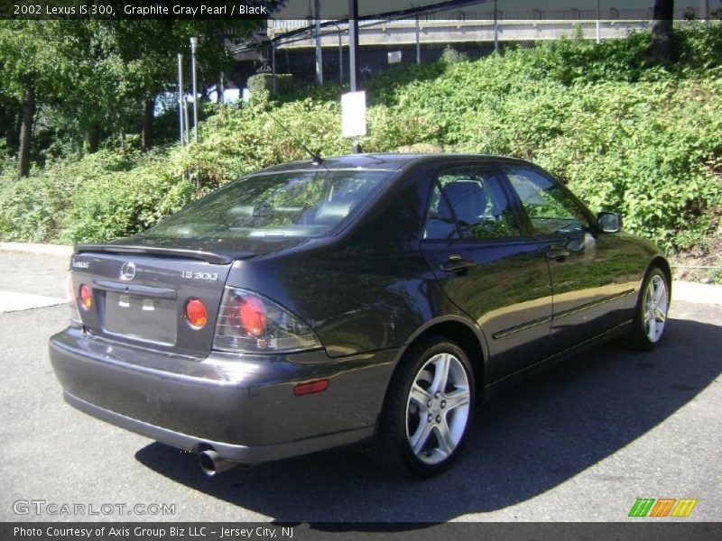 Graphite Gray Pearl / Black 2002 Lexus IS 300