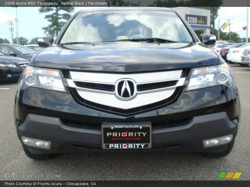 Formal Black / Parchment 2008 Acura MDX Technology