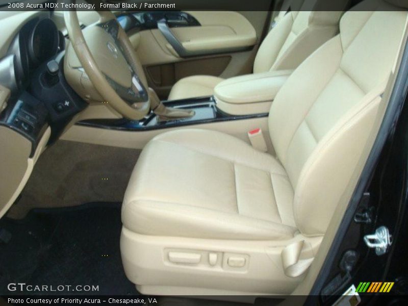 Formal Black / Parchment 2008 Acura MDX Technology