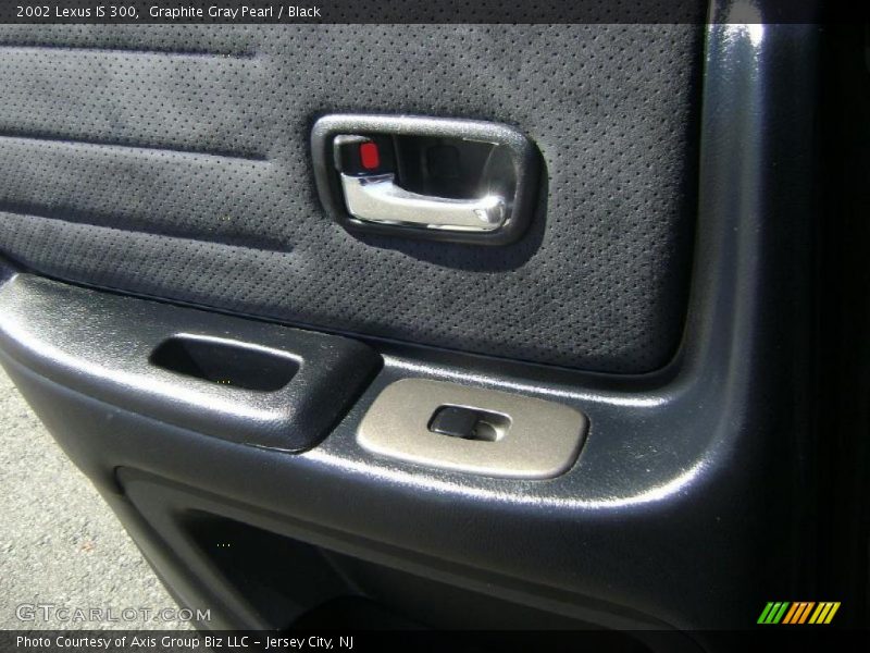 Graphite Gray Pearl / Black 2002 Lexus IS 300