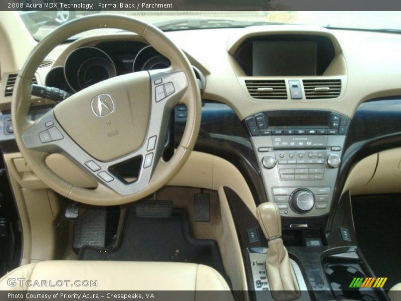 Formal Black / Parchment 2008 Acura MDX Technology