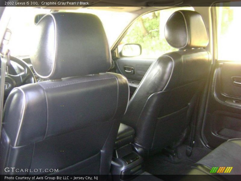Graphite Gray Pearl / Black 2002 Lexus IS 300
