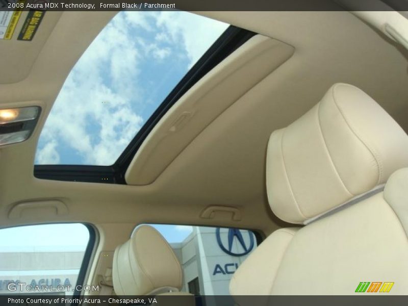 Formal Black / Parchment 2008 Acura MDX Technology