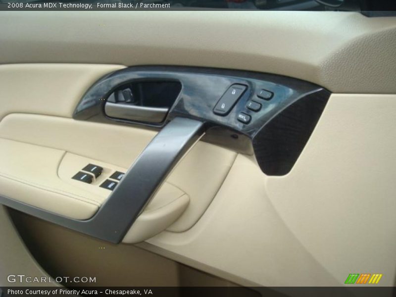 Formal Black / Parchment 2008 Acura MDX Technology
