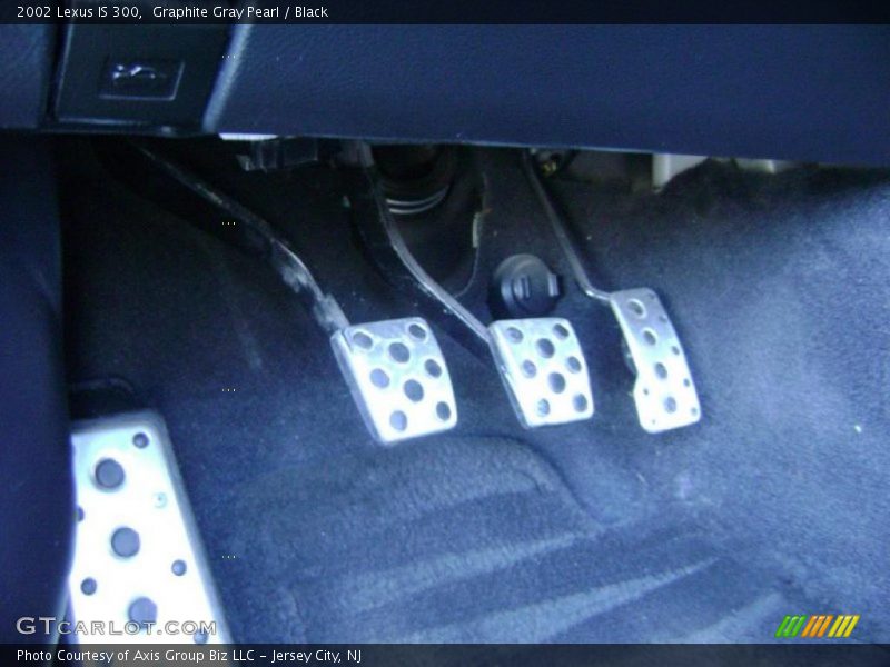 Graphite Gray Pearl / Black 2002 Lexus IS 300