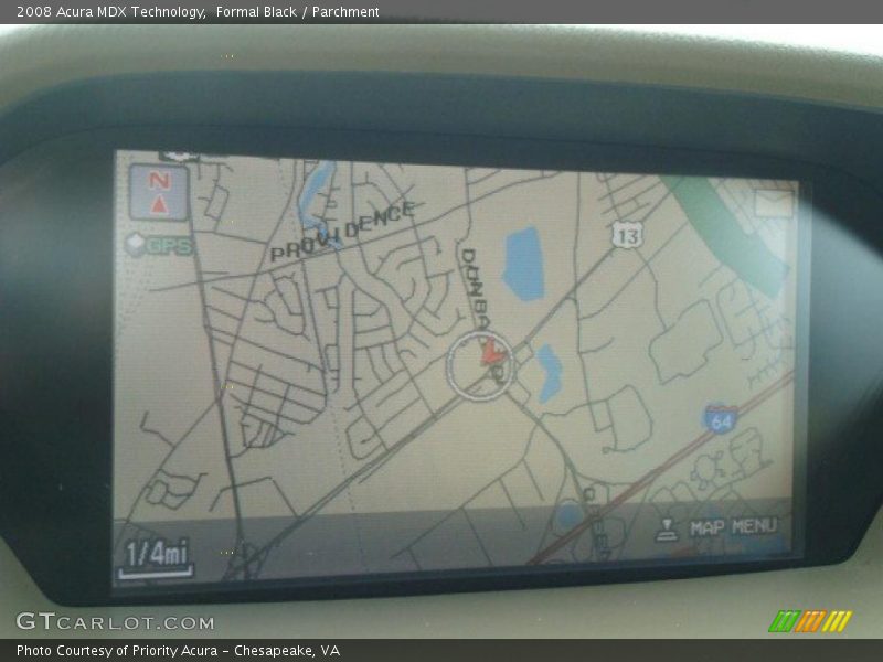 Formal Black / Parchment 2008 Acura MDX Technology