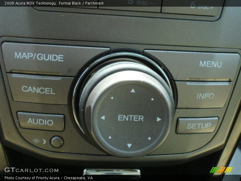 Formal Black / Parchment 2008 Acura MDX Technology