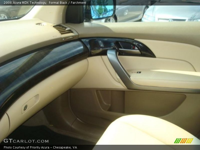 Formal Black / Parchment 2008 Acura MDX Technology